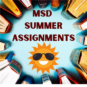 summer assignments cchs